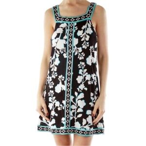 BCBG Brand Jena Geometric Shift Dress